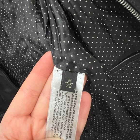 Vintage Soft Leather Jacket Size M - Picture 3 of 5